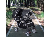 kids double pram